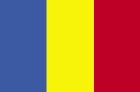 Bandera de la República del Chad